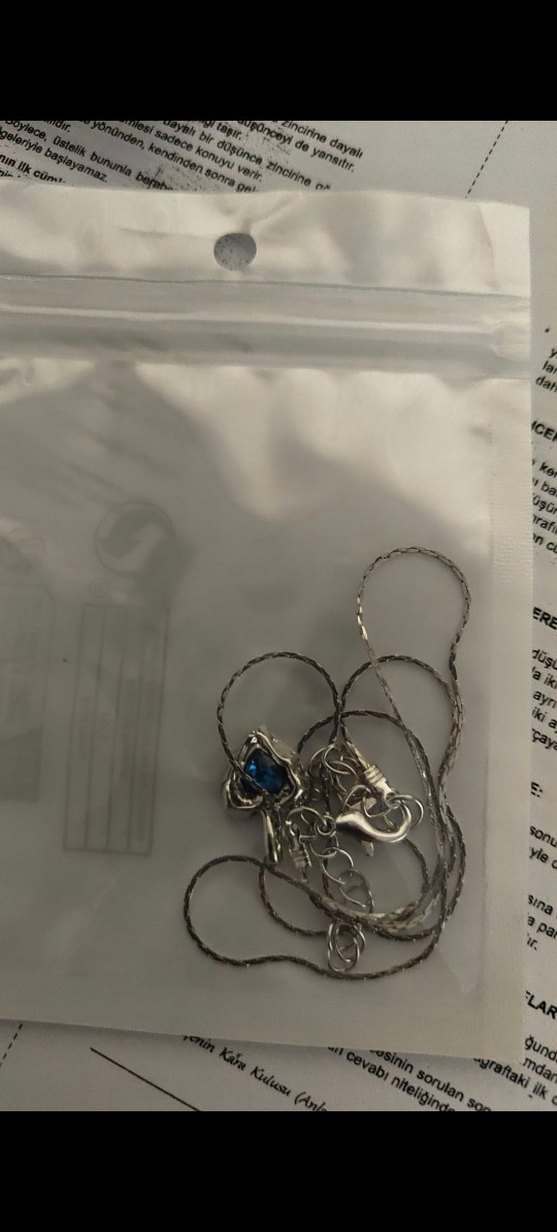 anime takma kirpik+parlak kolye - Görsel 2