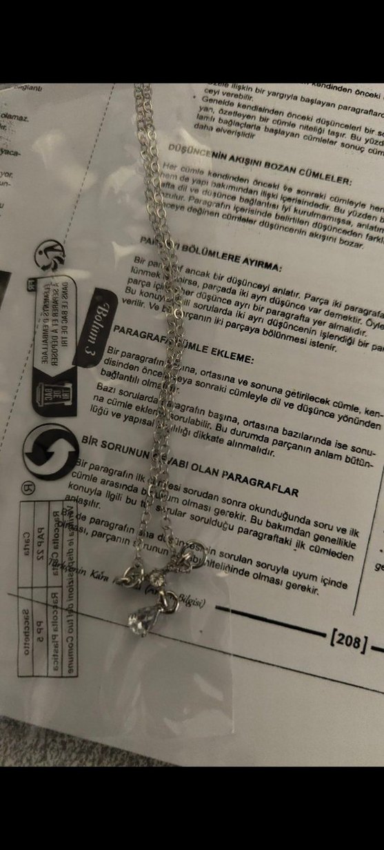 anime takma kirpik+parlak kolye - Görsel 4