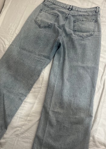 xl Beden Yıldızlı Bol Kesim Kadın Kot Pantolon