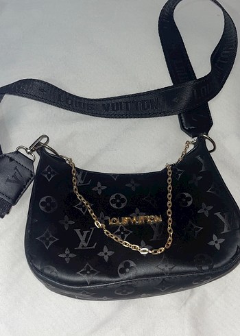 louis vuitton siyah çanta - Görsel 2
