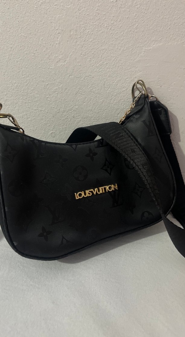 louis vuitton siyah çanta - Görsel 3