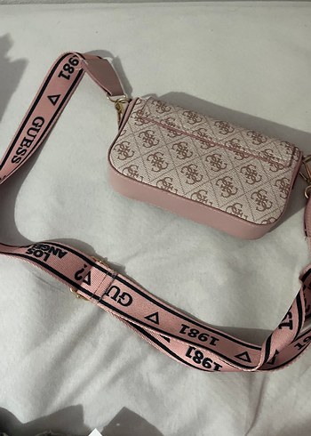 Pembe Guess Kadın Çanta - Görsel 5