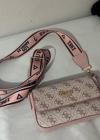 Pembe Guess Kadın Çanta - Görsel 4