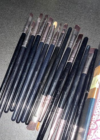Siyah Makyaj Fırçaları Seti - Görsel 2
