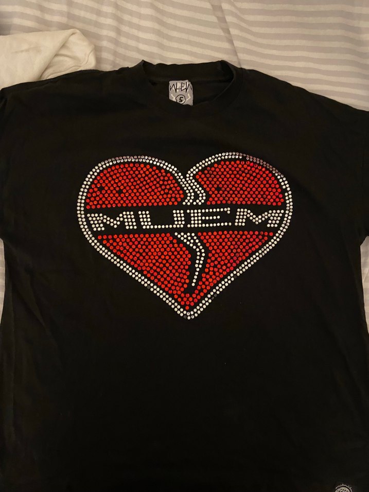 Taşlı oversize tişört - Görsel 2