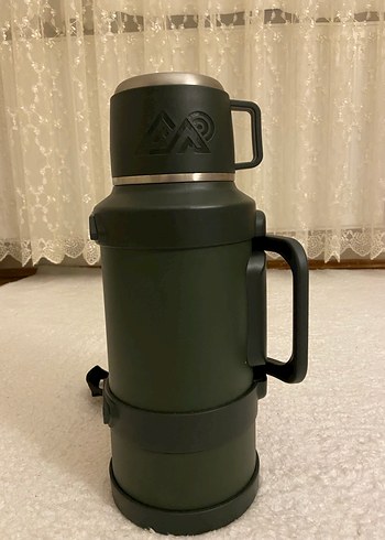 Haki renk 3200ml termos - Görsel 2