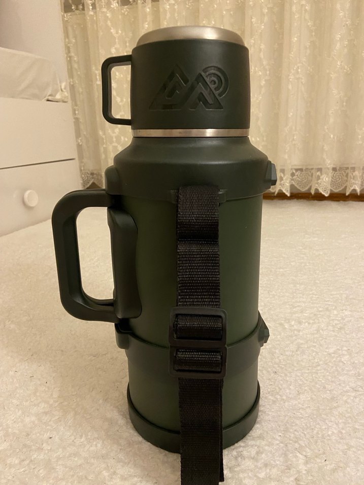 Haki renk 3200ml termos - Görsel 3