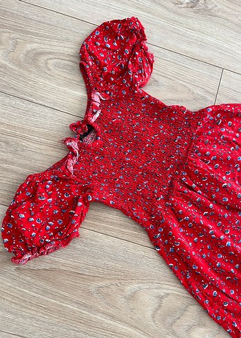 Diğer Çiçekli mini elbise