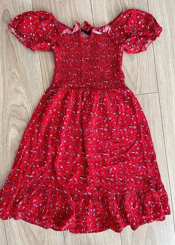 38 Beden Çiçekli mini elbise