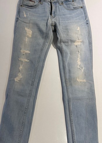 Tommy Hilfiger Açık Mavi Kadın Jean