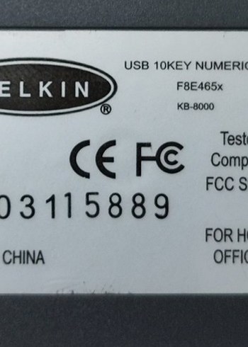 Belkin KB-8000 USB Sayısal Numeric Klavye - Görsel 3