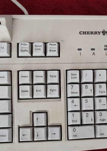 Omnikey OK Cherry 6700 USB smart card okuyuculu Q klavye - Görsel 6