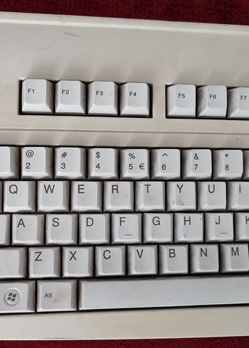 Omnikey OK Cherry 6700 USB smart card okuyuculu Q klavye - Görsel 4