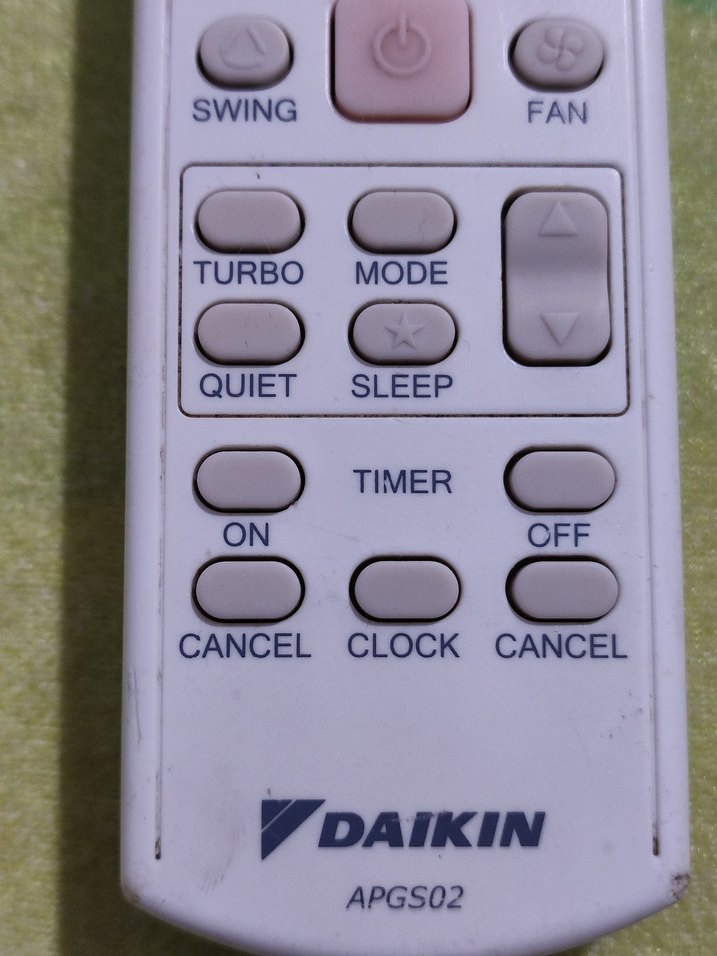 Daikin APGS02 Klima Kumandası - Görsel 3