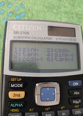 Citizen SR-270X Bilimsel Hesap Makinesi - Görsel 4