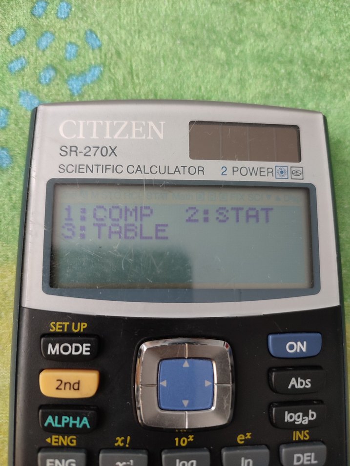 Citizen SR-270X Bilimsel Hesap Makinesi - Görsel 3