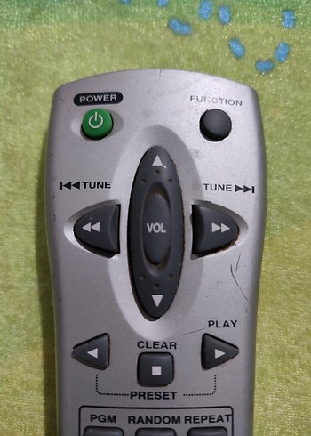 Emerson MS-8007 ses sistemi Uzaktan Kumandası - Görsel 2