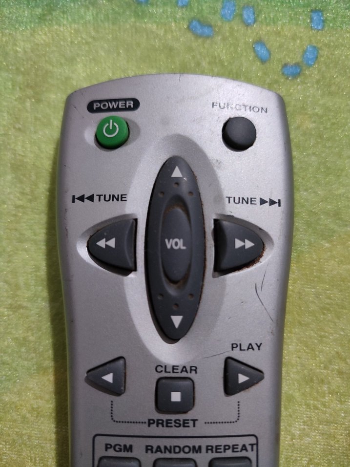 Emerson MS-8007 ses sistemi Uzaktan Kumandası - Görsel 2