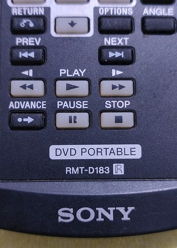 Sony RMT-D183 Taşınabilir DVD Kumandası - Görsel 2