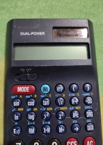 Çift Güç Kaynaklı bilimsel Hesap Makinesi - Görsel 2