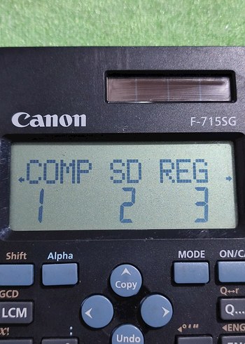 Canon F-715SG Hesap Makinesi - Görsel 3