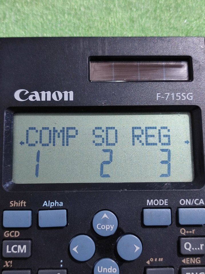 Canon F-715SG Hesap Makinesi - Görsel 3