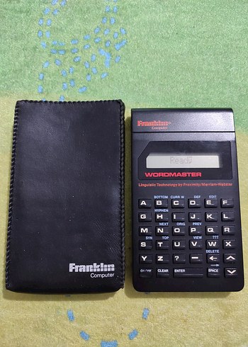 Franklin Wordmaster Elektronik sözlük - Görsel 2