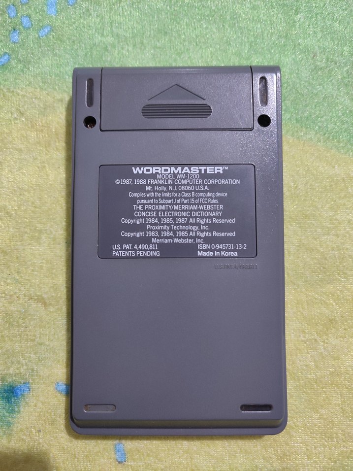 Franklin Wordmaster Elektronik sözlük - Görsel 3