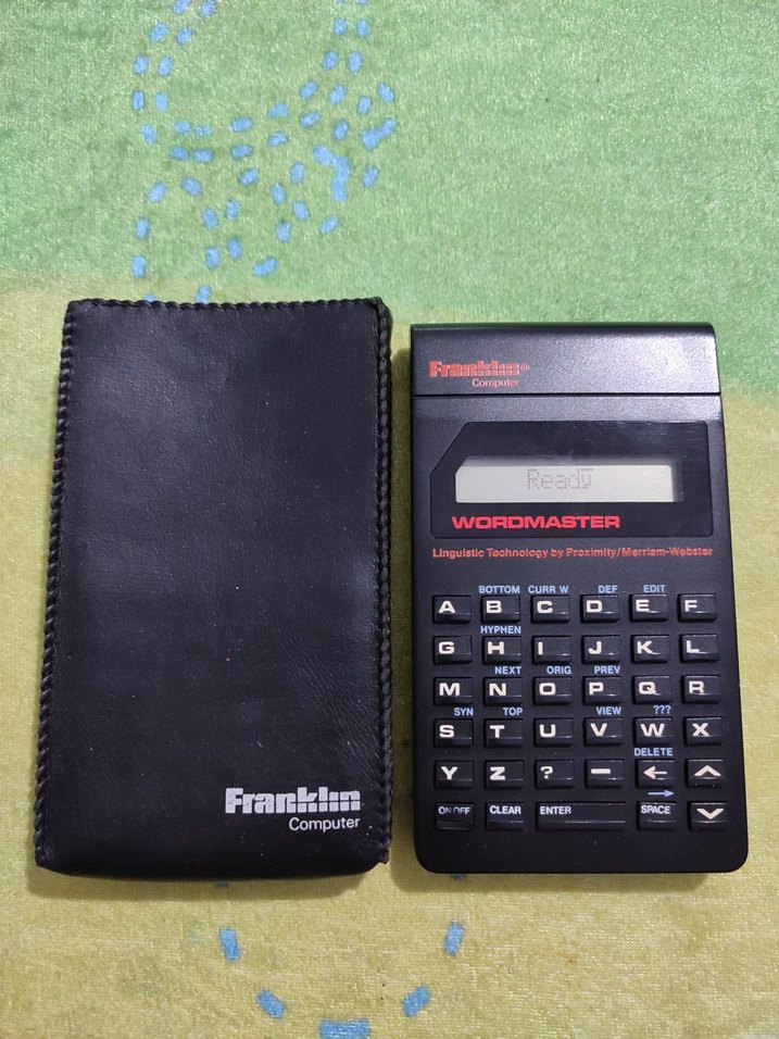 Franklin Wordmaster Elektronik sözlük - Görsel 2