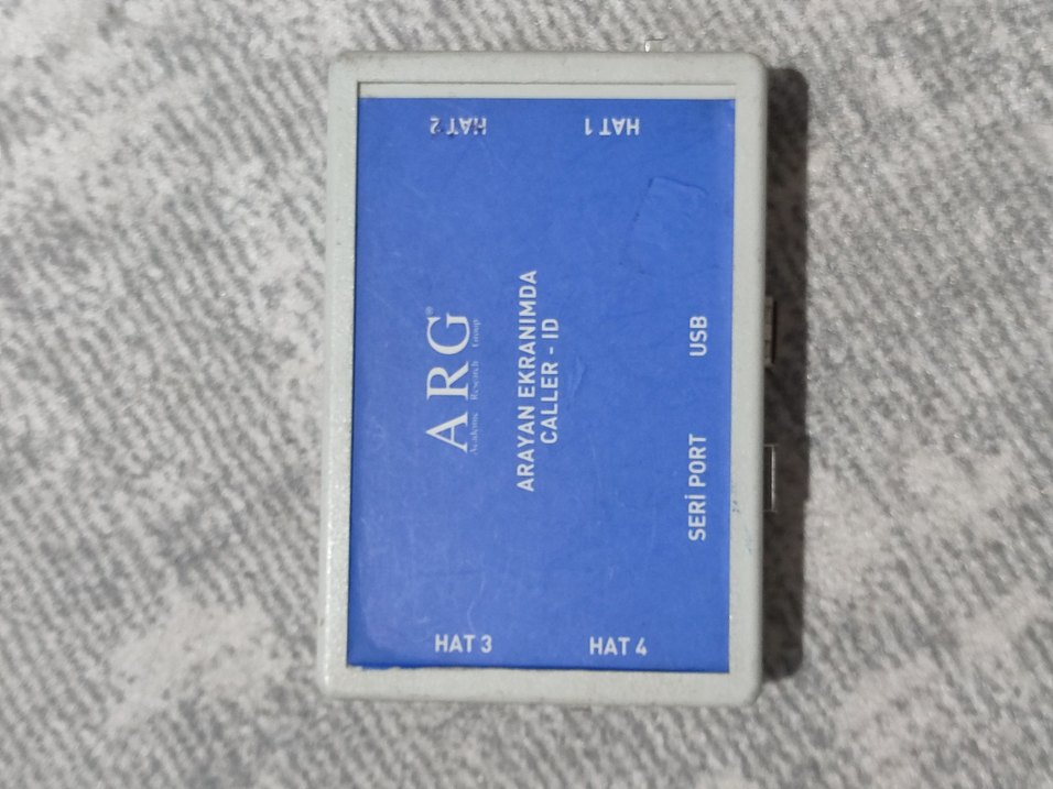 Bej ARG Caller-ID cihazı - Görsel 2