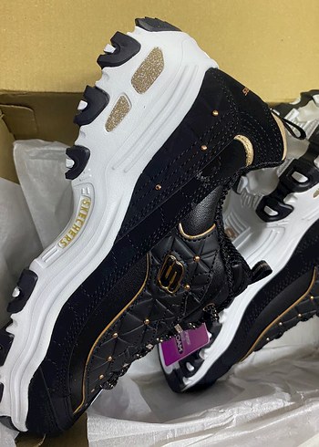 Skechers Siyah kadın spor ayakkabı - Görsel 6