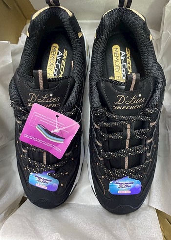 Skechers Siyah kadın spor ayakkabı - Görsel 5