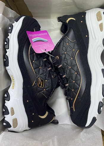 Skechers Siyah kadın spor ayakkabı - Görsel 2