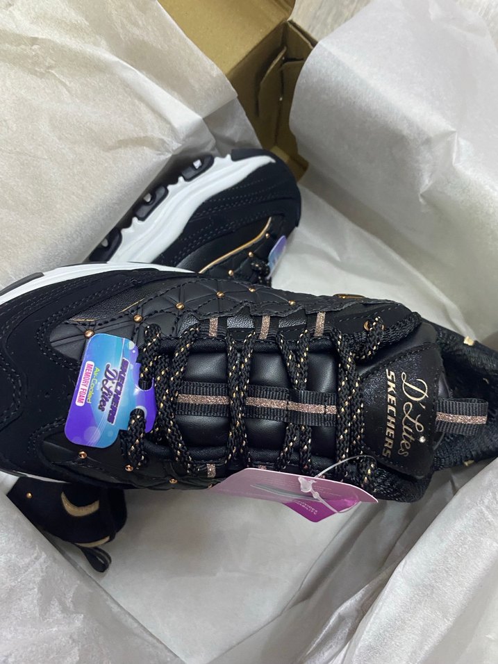 Skechers Siyah kadın spor ayakkabı - Görsel 4