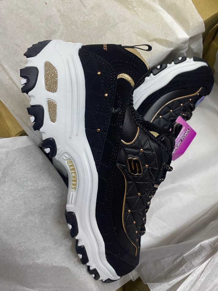 Skechers Siyah kadın spor ayakkabı - Görsel 3