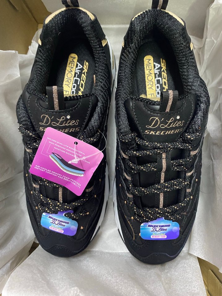 Skechers Siyah kadın spor ayakkabı - Görsel 5