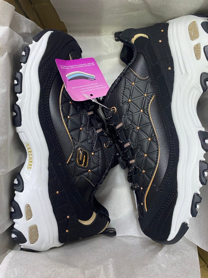 Skechers Siyah kadın spor ayakkabı - Görsel 2