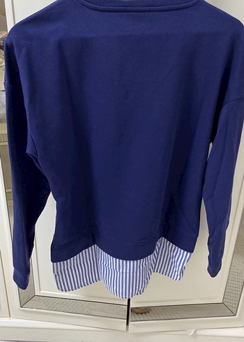 U.S Polo Assn. Kadın Mavi Sweatshirt
