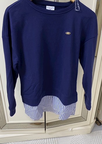 Kadın Mavi Sweatshirt