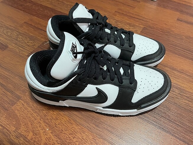 38 Beden siyah Renk Nike Air Dunk Low Panda