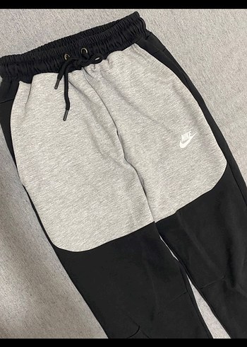 Nike Nike Tech Gri Siyah Rahat Kesim Eşofman Altı