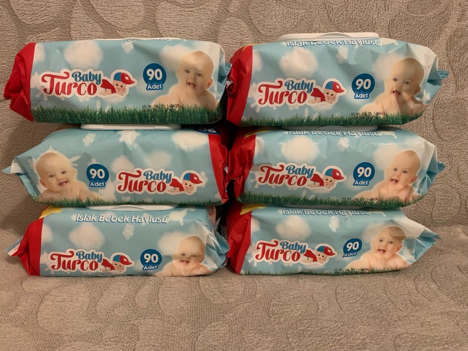 Baby Turco Islak Bebek Havlusu 6x90 - Görsel 2