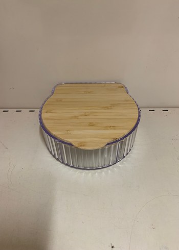 Yuvarlak Bambu Çerçeveli Makyaj Aynası & Düzenleyici - Görsel 3