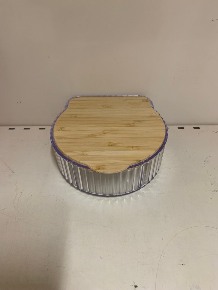 Yuvarlak Bambu Çerçeveli Makyaj Aynası & Düzenleyici - Görsel 3