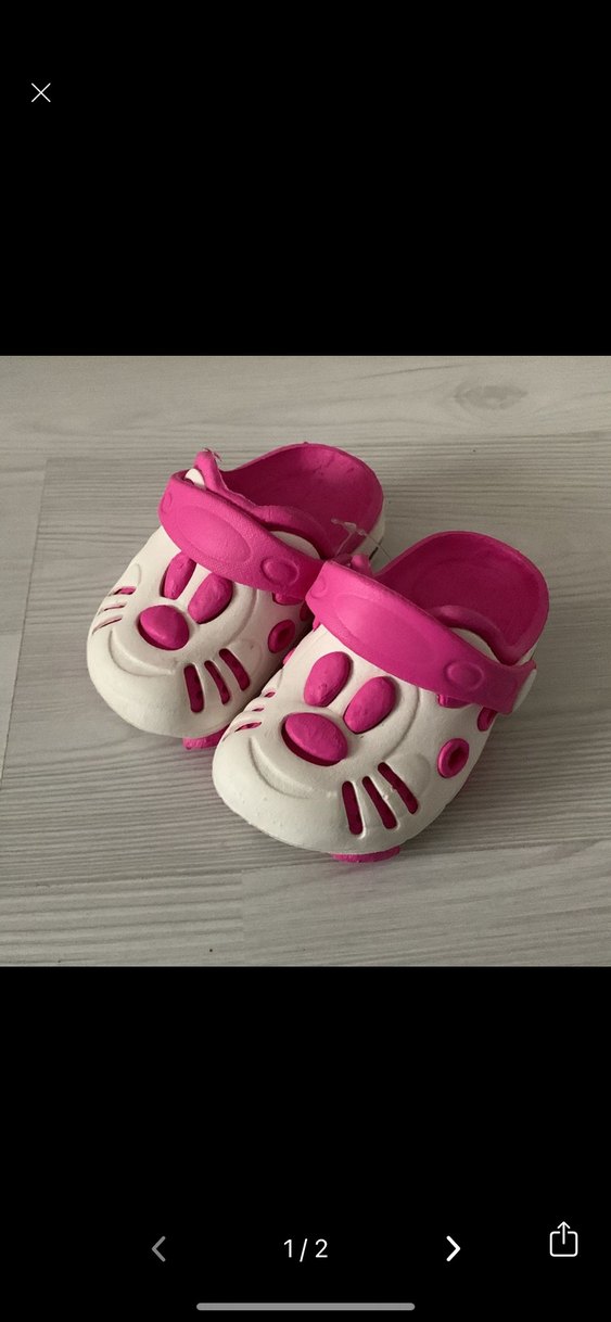 Kız Çocuk Renkli Velcro Terlik - Görsel 2