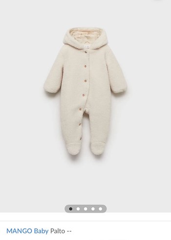 Mango kalın Bebek tulum - Görsel 6