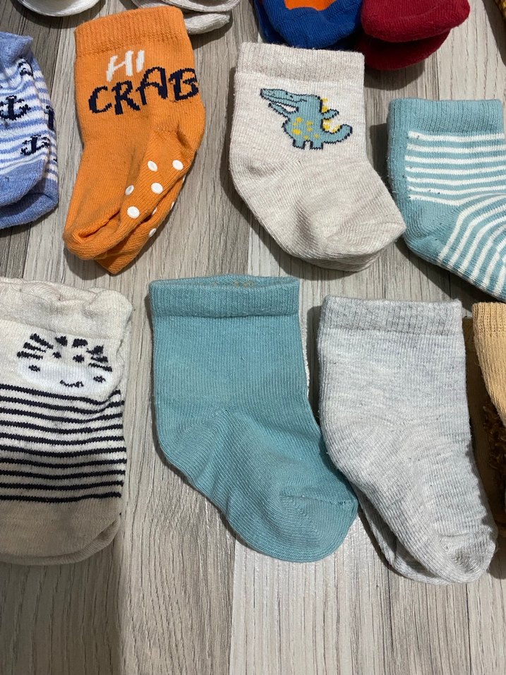 Çocuklar için Karışık Desenli Çorap Seti - Görsel 4