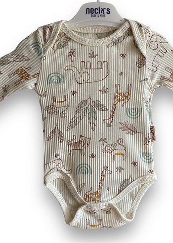 Uzun Kollu Turkuaz Bebek Zıbını ikili - Görsel 2