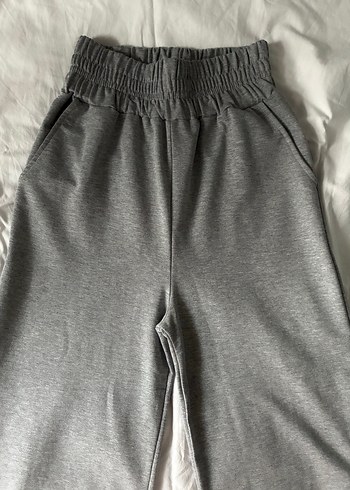 Gri Rahat Kesim Eşofman Altı - Görsel 2