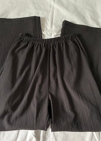 Kadın Bürümcük Kumaş Pantolon - Görsel 2